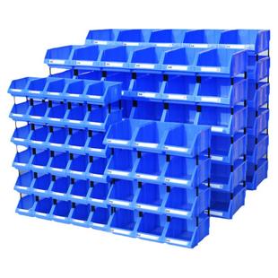 腾正跃仓库收纳盒组合式斜口零件盒物料螺丝配件塑料盒子货架分类