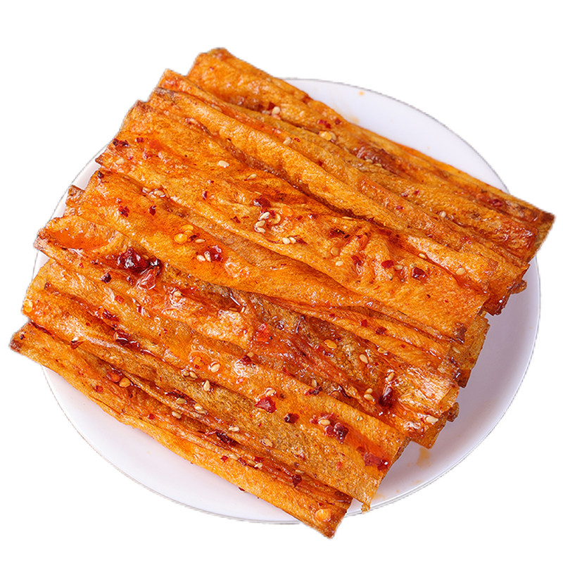 辣年花开萍乡风味辣片香辣味零食豆皮辣条解馋零食小吃休闲食品