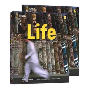 现货 原版进口 美版 第二版Life 6 级别学生书+练习册 NGL 美国国家地理 电子资源 英语教材 综合英文教材