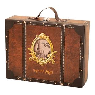 哈利波特周边手提箱大礼盒礼物送男女孩生日手账本羽毛笔魔杖清仓