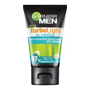 【保税直发】泰国garnier卡尼尔男士冰爽控油磨砂洁面洗面奶100ML