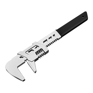 大开口F型活动扳手活口多功能开口直角板手管子钳万用管钳工具