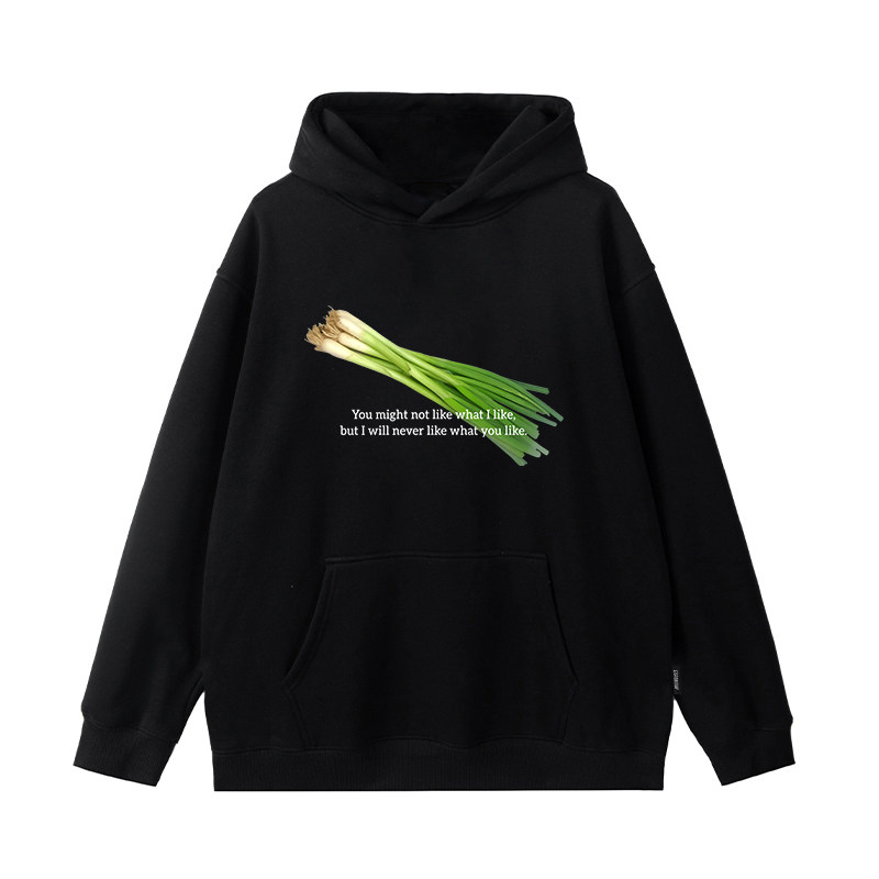 STA蒜葱姜肉砖美式连帽卫衣
