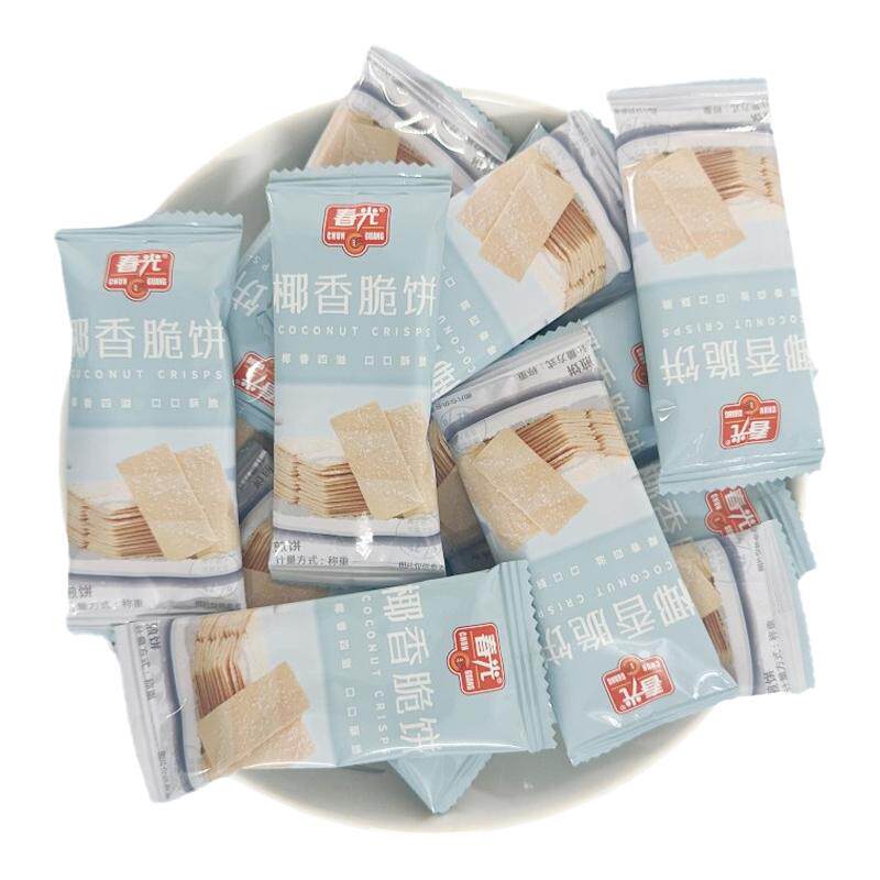 海南特产椰香脆饼春光薄脆饼干