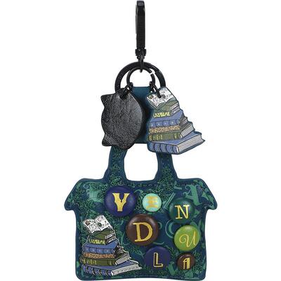 Vendula英国原创手工女包 古董书店系列复古文艺钥匙扣饰品挂件
