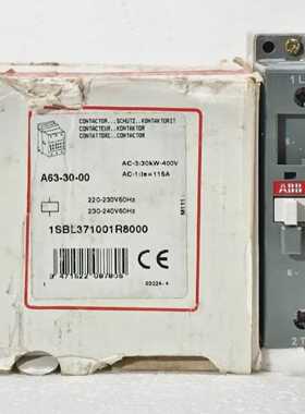 ABBA633000接触器1SBL371001R8000220240V线圈30KW3POLE