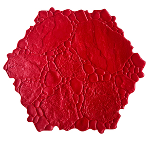 鹅卵石压花模具水泥压印地坪压模压花路面镶嵌石装饰建筑文化石