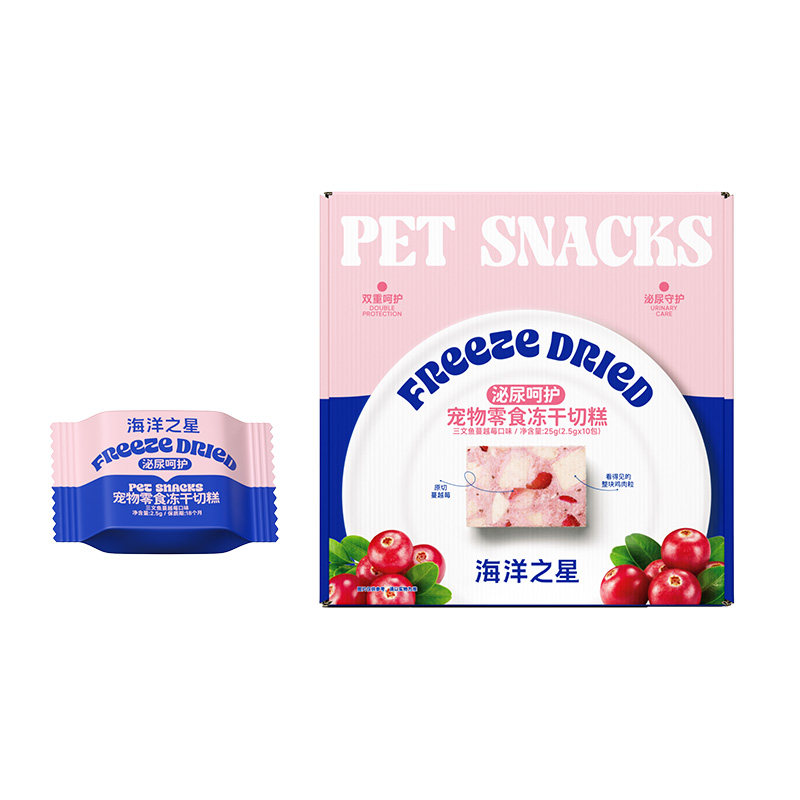 海洋之星零食冻干营养美毛