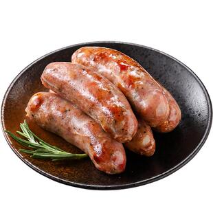 信华台式香肠黑椒味50gx5黑胡椒烤肠台湾黑桥香肠儿童烤肠纯猪肉