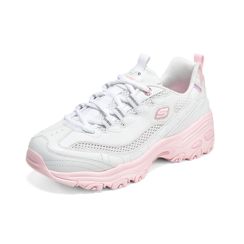 【520礼物】【明星同款】Skechers斯凯奇雪糕熊夏季老爹鞋低帮鞋