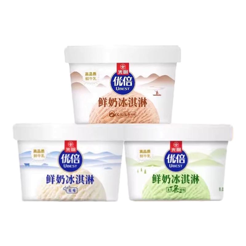 光明优倍鲜奶雪糕多口味雪糕