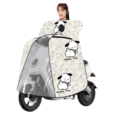 电动车挡风被四季遮阳罩防水防风四季通用电瓶车摩托车挡风被加大