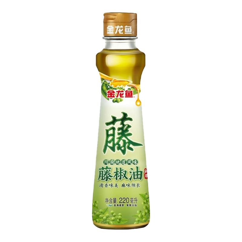 益海嘉里金龙鱼藤椒油鲜藤椒220ml炒菜凉拌菜拌面点蘸川渝风味料