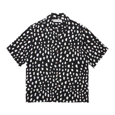 【现货】SOLAR BEAMS 24ss LEOPARD SHIRT 豹纹夏威夷短袖衬衫男