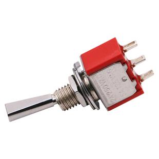 扁柄钮子开关  ON-ON 华科尔飞富丝 崇实牌 银点扁柄航模钮子开关