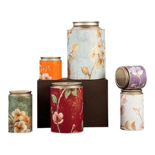 天汇茶叶罐新款轻奢高颜值新中式国风密封罐散茶通用茶叶包装定制