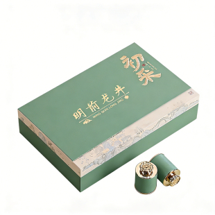 明前龙井茶叶礼盒装2026新茶杭州特产绿茶高档端午节送长辈送客户