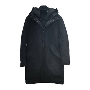 TONY WEAR/汤尼威尔男式秋冬可脱卸内胆多穿法风衣款羽绒服外套