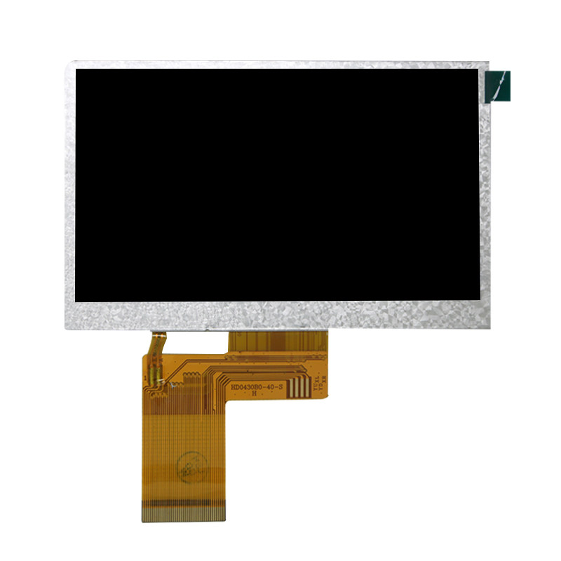 4.3寸IPS液晶屏LCD模组2000高亮RGB40pin宽温800*480高清裸屏户外