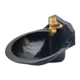 牧多多羊用铸铁饮水碗铜阀饮水器羊水碗羊自动喂水神器牛羊饮水槽