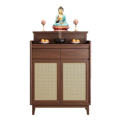 新中式实木供香桌套柜带储物佛柜