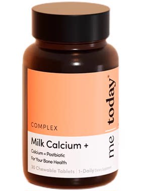 Metoday益生菌牛乳钙咀嚼片30片/瓶官方旗舰店