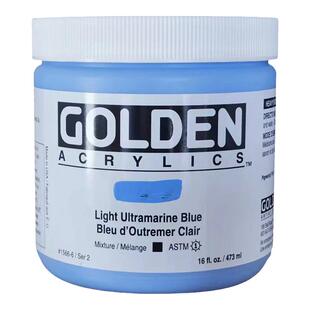 美国进口GOLDEN高登丙烯颜料HB厚重型ACRYLICS亚克力大包装473ml