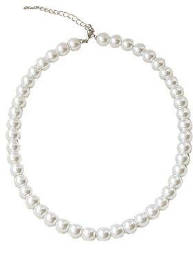 搭配旗袍珍珠项链女锁骨链