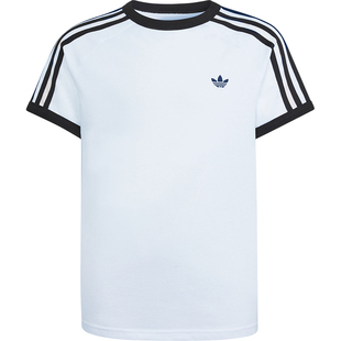 Adidas/阿迪达斯正品三叶草大童运动休闲针织耐穿短袖KE0920