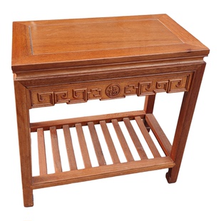 红木花架菠萝格木花几客厅中式置物架花梨木角几中式全实木盆景架