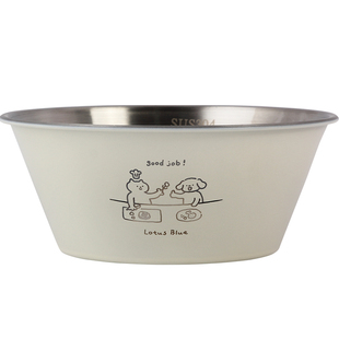 蓝莲花不锈钢沥水篮双层水果篮子家用淘米神器洗菜筛子食品级小号