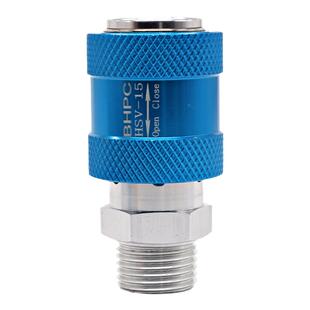 气动排气阀手控手滑阀手推阀滑动开关阀门HSV-06/08/10/15手动阀