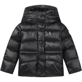 hazzys哈吉斯童装女童羽绒服25冬新中大童无忧羽绒抑菌保暖厚外套