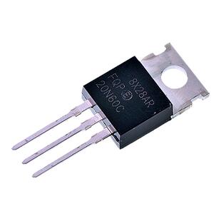 N沟道场效应三极管FQP20N60C 20A/650V/0.19欧/208W TO-220