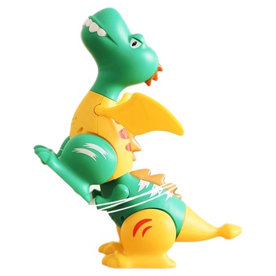 淘淘天才儿童磁力小恐龙磁吸玩具拼装男孩礼物仿真动物模型霸王龙