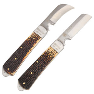 日本福冈电工刀专用多功能德国进口老式特种钢刀片电工网线剥线刀