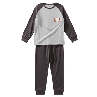 A类儿童内衣套装纯棉春秋款女童秋衣秋裤打底衫男童家居服中领冬