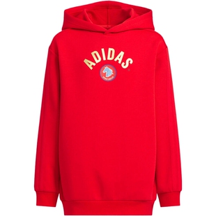 马年系列|滔搏adidas阿迪达斯儿童运动休闲套头衫连帽卫衣KG5929