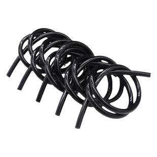 黑色硅胶管食品级耐高温硅橡胶管2 4 6 8 10 20 无异味软胶管水管