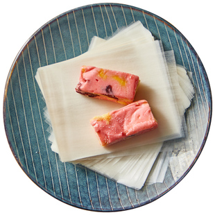 可食用盒装糯米纸食用糖纸包牛轧糖果包装纸阿胶糖衣米纸烘焙用纸