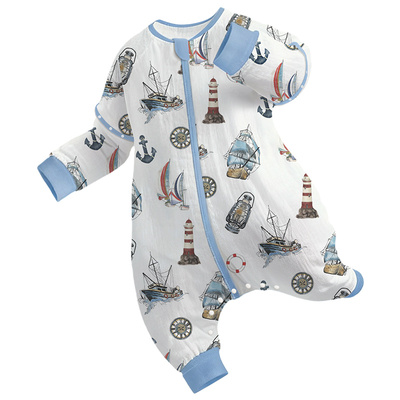 ibaby春秋纱布恒温儿童睡袋