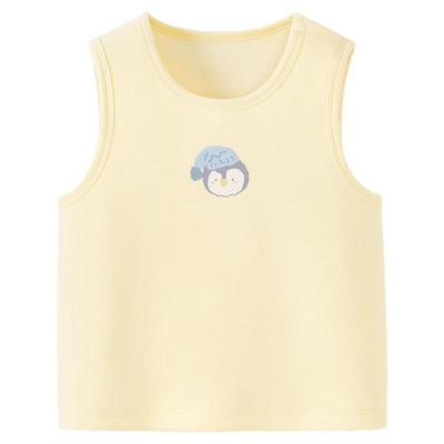 迷你巴拉男女童无袖护肚打底背心