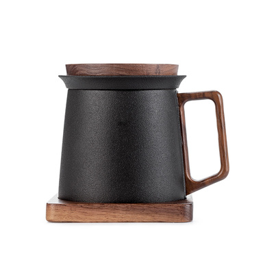 伊文陶瓷马克杯茶水分离泡茶杯