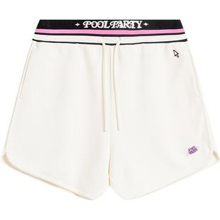 李宁 x 英雄联盟泳池派对联名系列短卫裤女新款夏季针织运动裤子