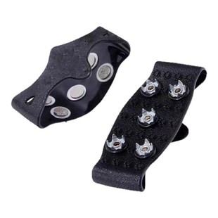 雪地冰爪冰面防滑鞋套冬户外登山攀岩防滑鞋钉男女通用防摔倒神器