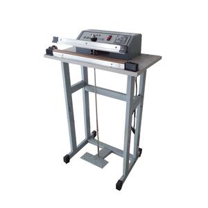 SF-B400连续式快递脚踏印字封口机边宽8MM宽口封口机印字封口机加宽脚踏封口机活鱼袋子封口机大米袋封口机