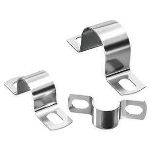 304不锈钢加厚骑马卡管卡管夹管支架管扣喉箍水管夹U型管欧姆抱箍