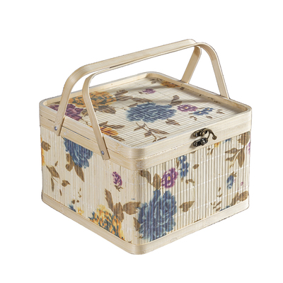 源头厂家竹篮礼盒现货速发