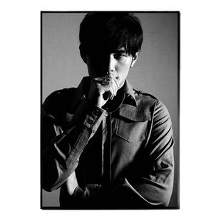 周杰伦海报歌手演员男明星写真墙贴宿舍卧室超大新壁纸相框装挂画