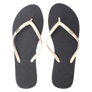 现货ROXY2025年新款夏季休闲个性纯色百搭女士人字拖网红凉拖鞋